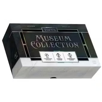 2024-25 Topps UEFA Club Competitions Museum Collection Soccer Hat-Trick Box