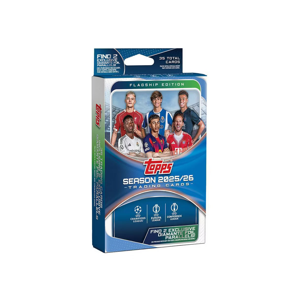 2025-26 Topps UEFA Champions League Flagship Hanger Box case