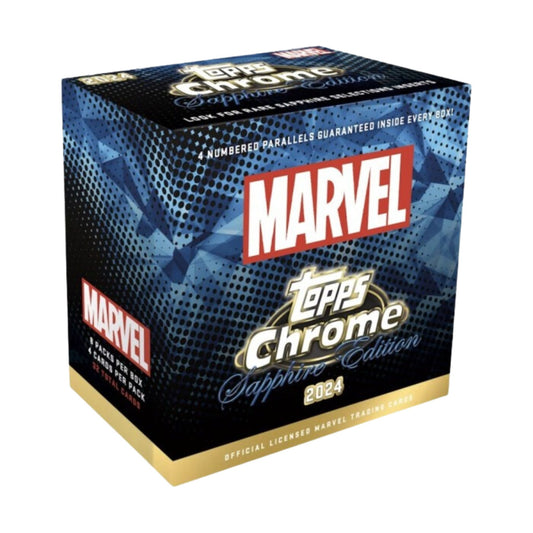 2024 Topps Marvel Chrome Sapphire Hobby Box