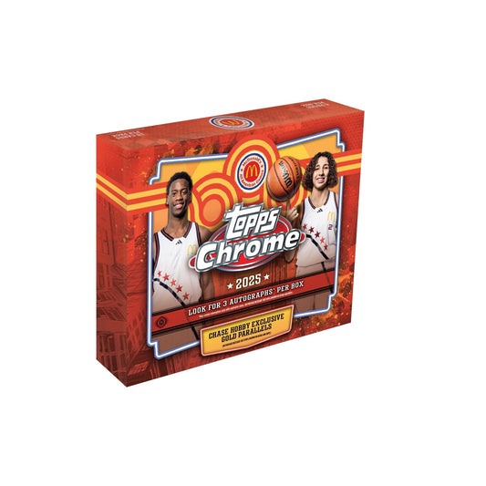 2025 Topps Chrome McDonalds All American Basketball Hobby 12 Box Case