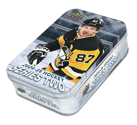 2024-25 Upper Deck Series 2 Hockey Tin 12 Box Case